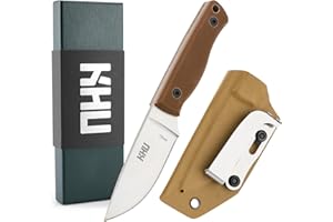 KHU Mini Fixed Blade Knife edc pocket knife Hunting Knife Survival 440C Steel G10 Handle, Outdoor Camping Accessories Camping