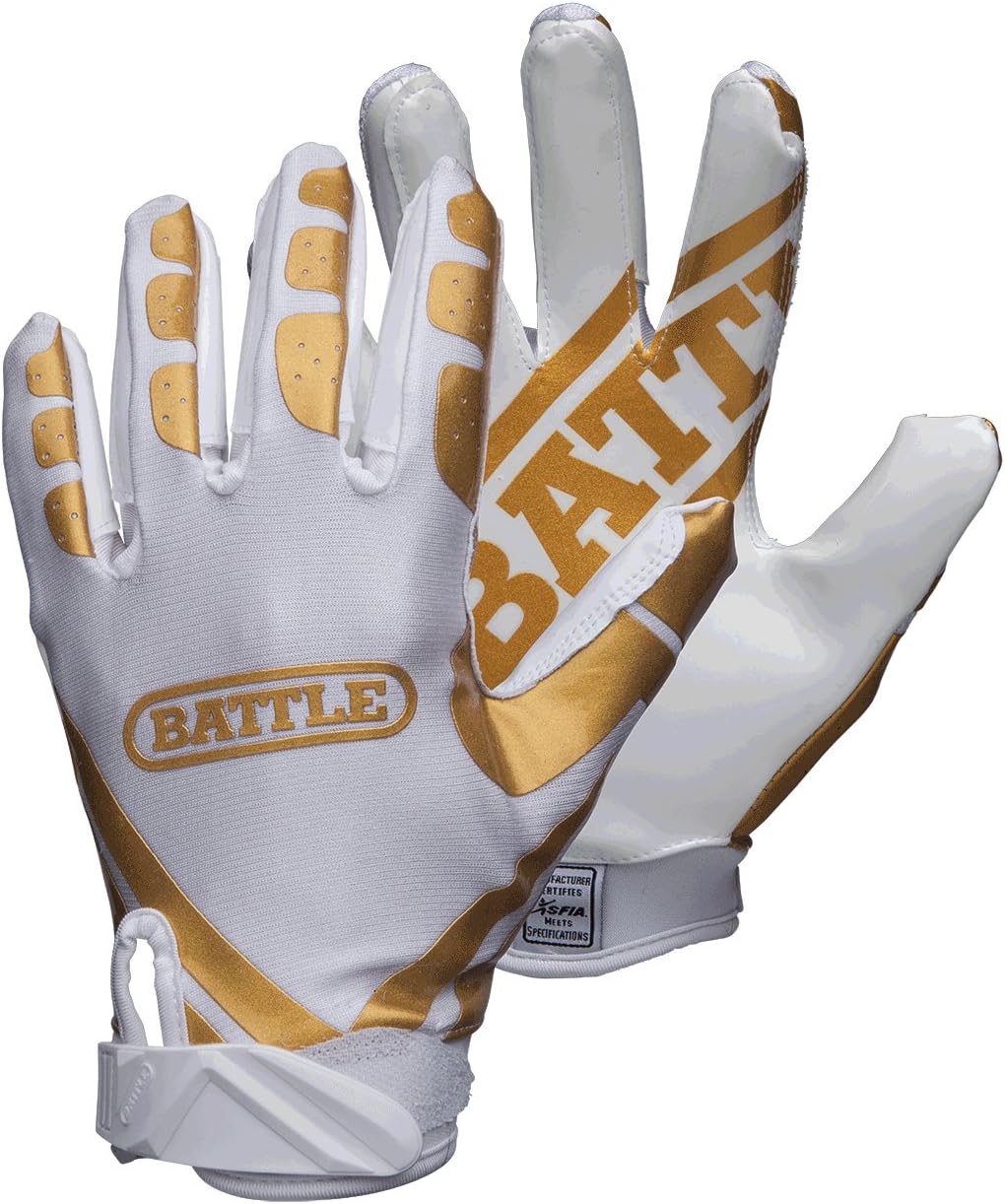Battle UltraStick Football Gloves UltraTack Sticky Palm Receivers