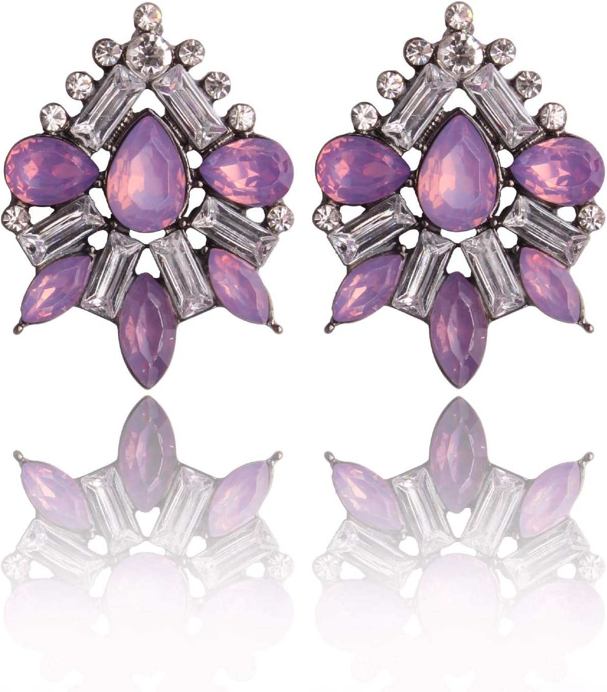 HLII Women'S Earrings Alloy Party Elegant Sweet Flower Jewelry Earrings