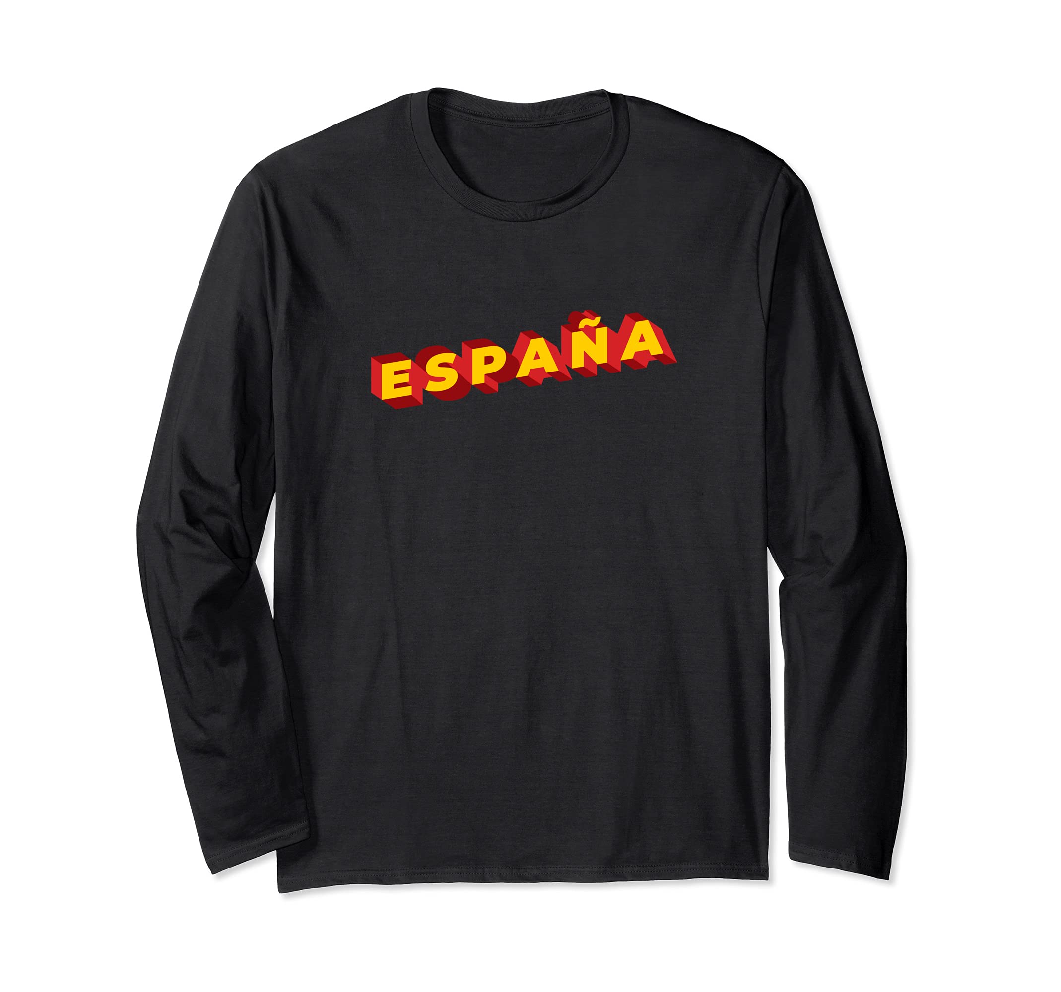 Spain Flag Long Sleeve T-Shirt