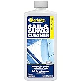 STAR BRITE Concentrated Sail &amp; Canvas Cleaner - Specially Formulated for All Natural &amp; Synthetic Fabrics - Deep Cleans, Protects, Deodorizes - 16 Oz Concentrate Makes 64 OZ of Cleaner (082016)