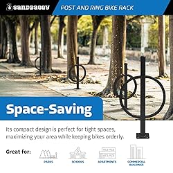 Sandbaggy Commercial Bike Racks - Galvanized Steel