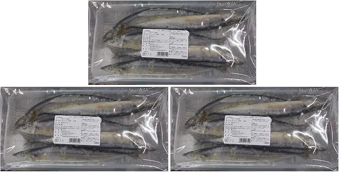 Amazon Y 3p 冷凍 業務用 日本産 お頭付きさんま塩焼き 5尾 400g 3pac モリヤ 冷凍惣菜 通販