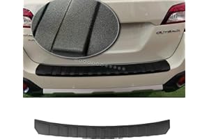 NTING Rear Bumper Protector Guard Accessory Trim Cover Scratch Resistant Trunk Door Entry Guards, Compatible with Subaru Outback 2021 2022 2023 2024