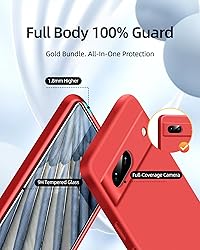 Dssairo 3 in 1 for Google Pixel 7A Case, with 2