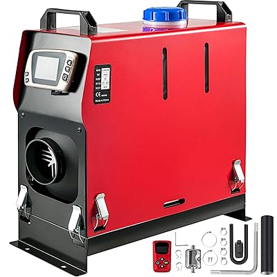 5KW Diesel Air Heater with Remote Control LCD Kuwait Ubuy