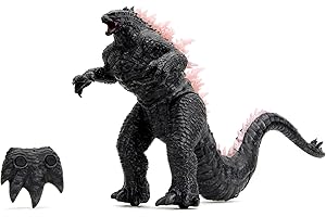 Jada Toys Godzilla X Kong: Heat-Ray Breath Godzilla Remote Control Figure