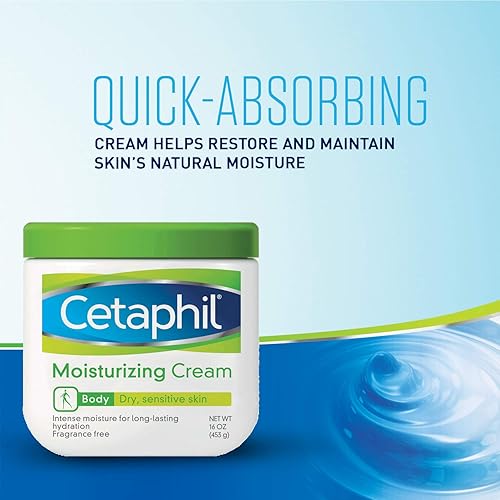 Cetaphil Moisturizing Cream for Very Dry/Sensitive Skin, Fragrance