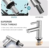 Wasserrhythm Twin Basin Taps Chrome Lead-Free 304 Stainless Steel 1/4 Turn view 5