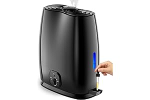 Everlasting Comfort 6L Humidifiers for Bedroom, Quiet 50HR Runtime No-Filter Supersized Cool Mist Humidifier Large Room for Whole House, Plants, Baby Nursery, Allergies, Dry Skin, Congestion, Indoor
