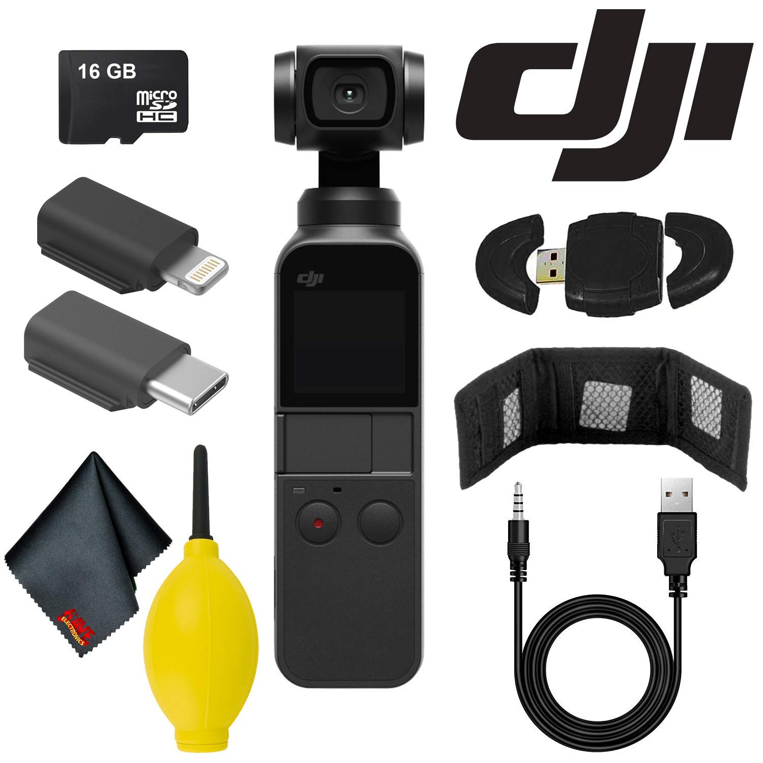 Gimbal Osmo Pocket Sd Card Support Dji Osmo Pocket Axis Gimbal