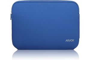 ARVOK 15 15.6 16 inch Laptop Sleeve Ultra-Thin Case MacBook pro 16 inch Sleeve Water-Resistant Notebook Computer Pocket Tablet Briefcase Carrying Bag/Pouch Skin Cover for HP/Dell/Lenovo/Asus/Acer