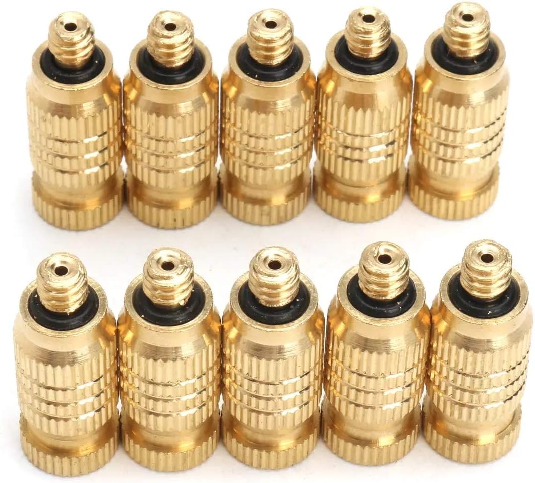 N\A Boquilla del Manguito Macho de Bronce de Rosca nebulización