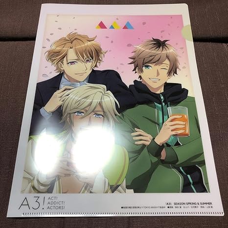 Amazon アニメディア 年3月 付録 A3 Season Spring Summer クリアファイル アイドル 芸能人グッズ 通販