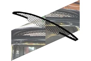 HCmotorku Motorcycle Mesh Fairing Grill Top Vent Grille Screen Fit for Harley Road Glide Custom FLTRX Special FLTRXS 2015-2023 (Black)