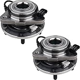 PAROD Pair 513200 Front Wheel Hub &amp; Bearing Assembly Compatible with 1998-2004 GMC Jimmy, 1998-2005 Chevy Blazer RWD/2WD w/ABS