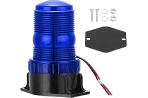 PATIKIL LED Strobe Warning Lights, 10V-80V LEDs Flashing Lamps for Truck Tractor Vehicle Roof Forklift Golf Cart Mower UTV Ca