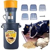 FoundGo 6.6gal Electric Agricultural Feed Grain Mill Grinder for Wheat Corn Spice with 5 Filter 110V 1000W 25L