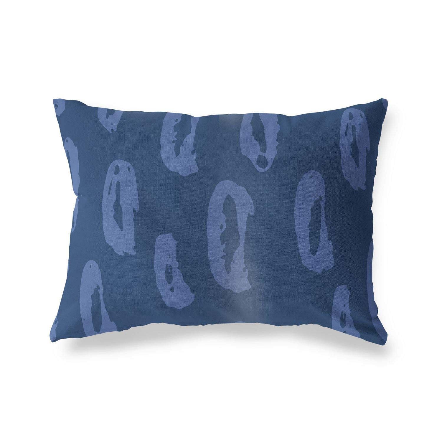 BonaMaison Decorative Cushion Cover, Blue Throw Pillow Covers, Home Decorative Pillowcases for Livingroom, Sofa, Bedroom, Size: 45X60 Cm - Designed and Manufactured in Turkey