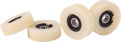 LASANA SMART MACHINES 45mm Nylon Polyamide Rollers 8mm Bearing EU Machined