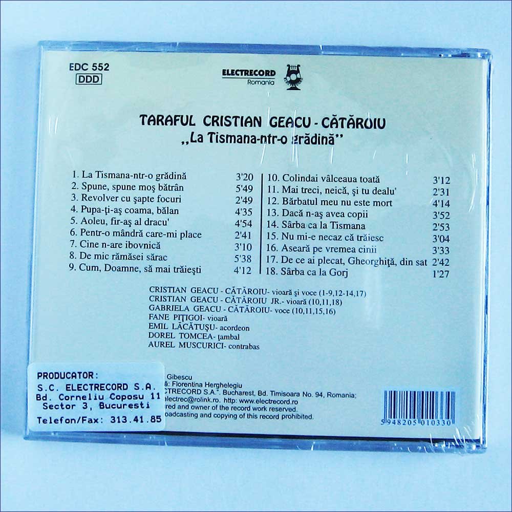 taraful cristian geacu cataroiu taraful cristian geacu cataroiu
