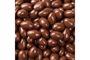 ILIKE! Milk Chocolate Covered Almonds 2-Pound Bag | Classic Chocolate Covered Nuts | Coated Roasted Almonds for Buffets, Party Favors, Gifting, Corporate Events & Movie-Night Mixes