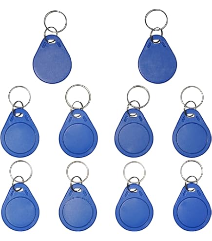 YARONGTECH Etiqueta RFID 13,56 MHz ISO 14443A chaveiro de controle