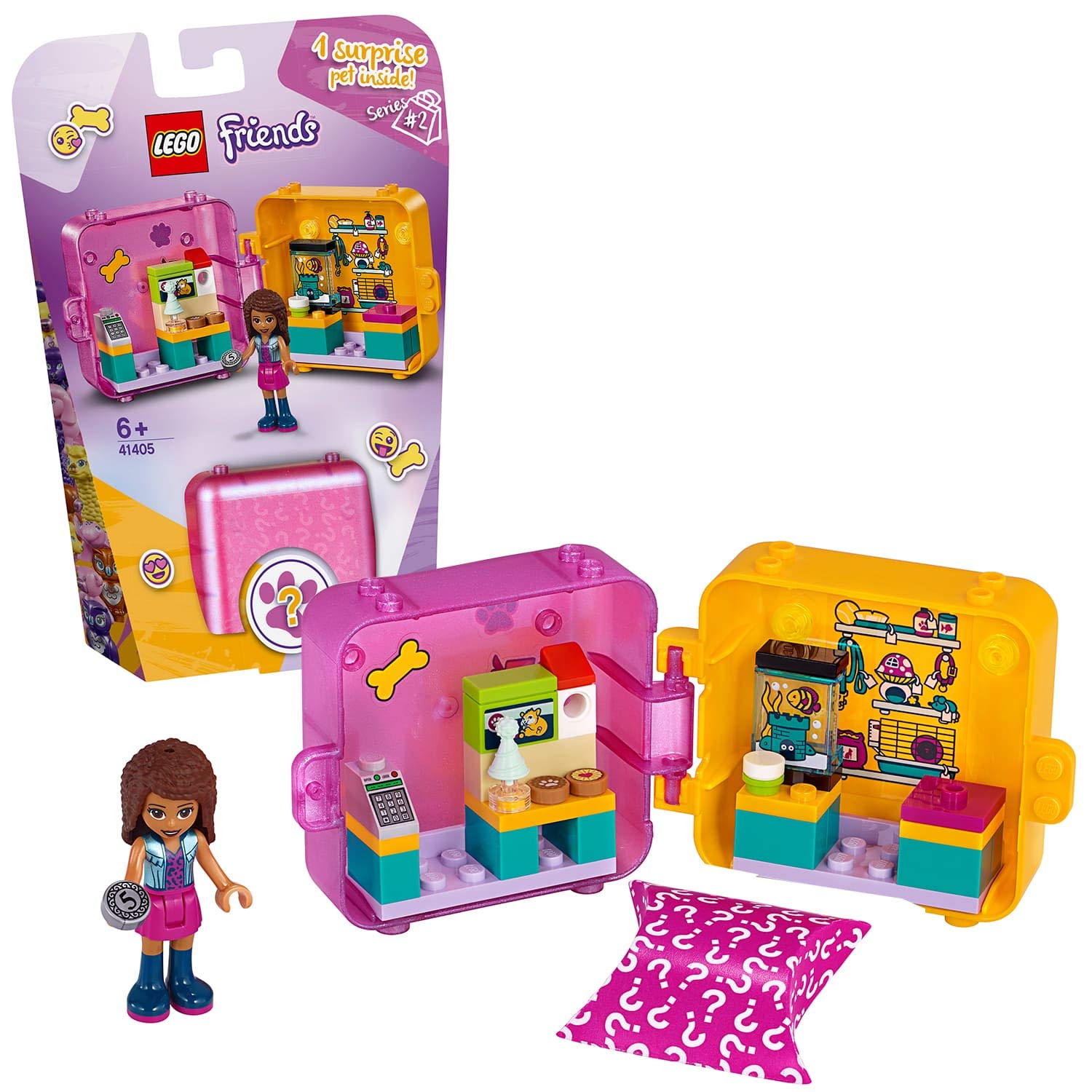 LEGO Friends 41405 Andrea's Play Cube - Pet Shop