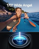 WOLFANG GA120 4K Action Camera 20MP EIS WiFi Dual Screen 40M Waterproof EIS Mic view 5