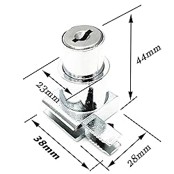 XMHF Plunger Push Lock For Sliding Glass Door