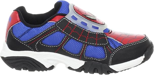 spiderman light up shoes stride rite