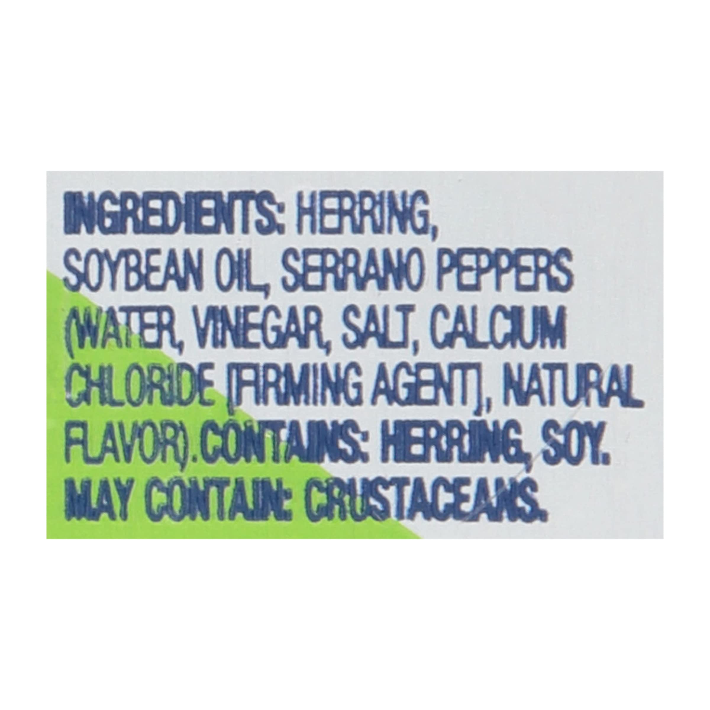 Beach Cliff Wild Caught Sardines in Soybean Oil with Hot Green Chilies