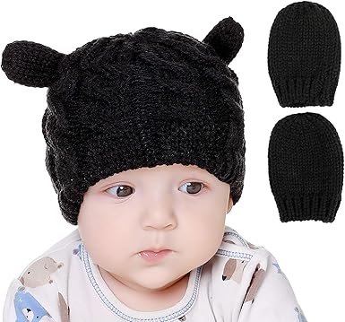 baby hat mitten set