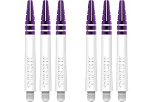 Red Dragon Peter Wright Snakebite Nitrotech Stems - 2 Sets per Pack (6 Stems in Total)