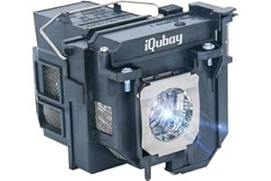 iQubay A+ Quality V13H010L91 Replacement Projector Lamp Bulb for Epson ELPLP91 BrightLink 685Wi 695Wi PowerLite 680 685W 685Wi EB-680 EB-680S EB-685W EB-685Wi EB-685Ws EB-695Wi with Housing