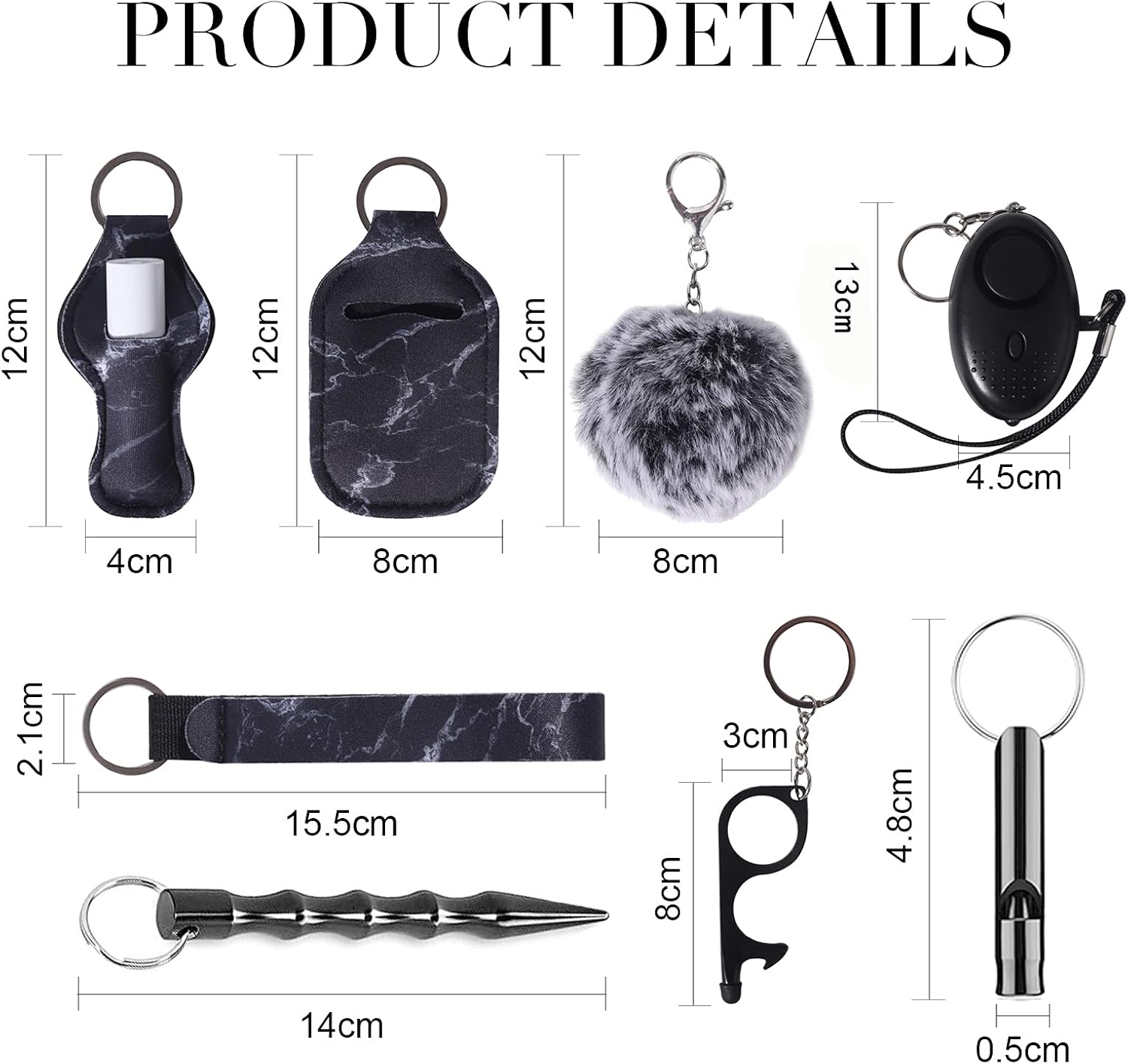 Everyday Low Prices Self Defense Key Chain Set For Women And Girls Women Keychain Sets Including Safety Alarm Window Breaker Tool Lip Balm Keychain Emergency Whistle Get The Latest Www Flexiforce Com