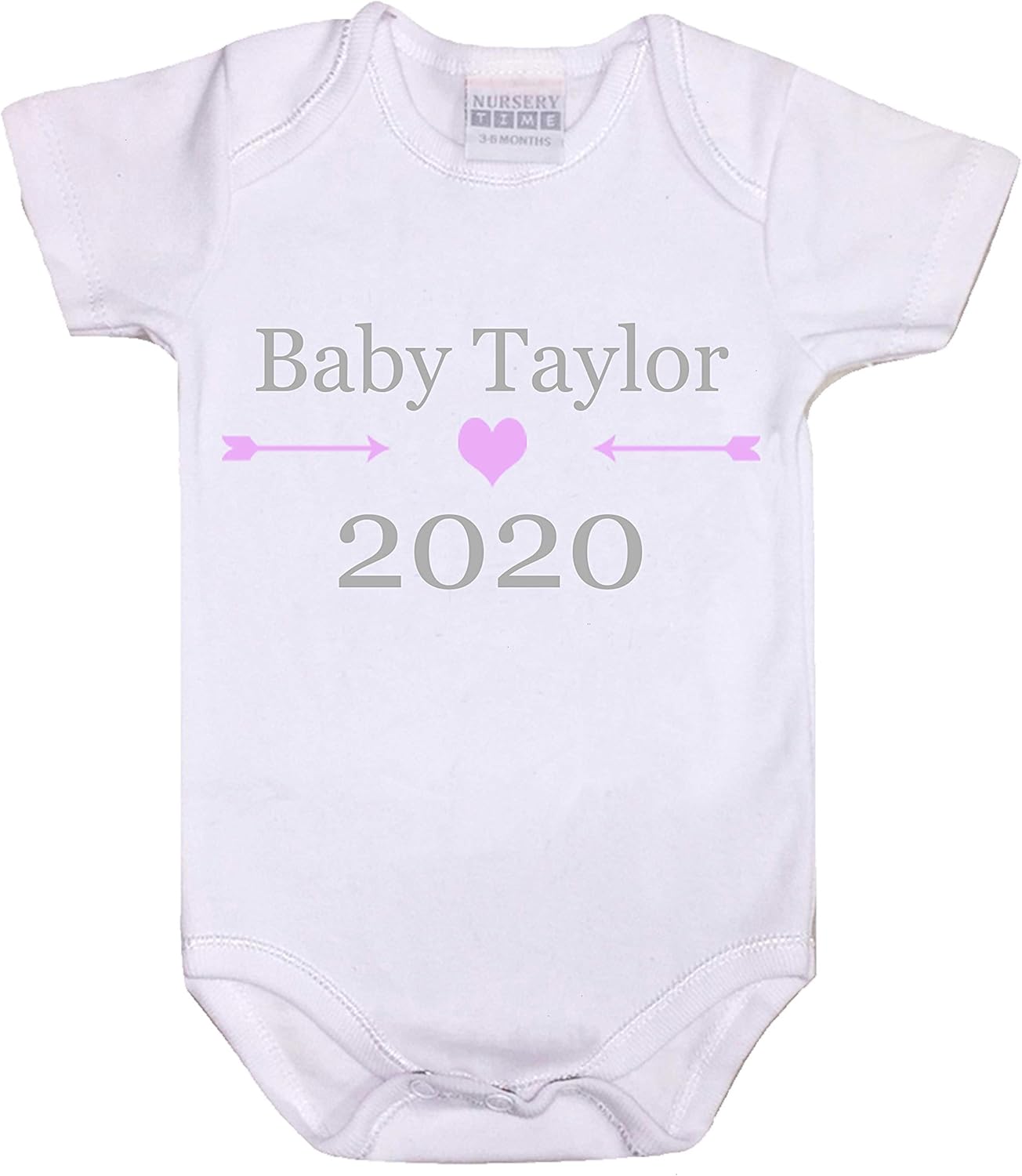 born in 2020 baby vest