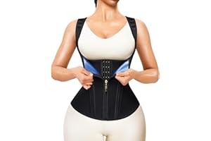 Junlan Waist Trainer for Women - Sauna Suit Sweat Vest for Working Out