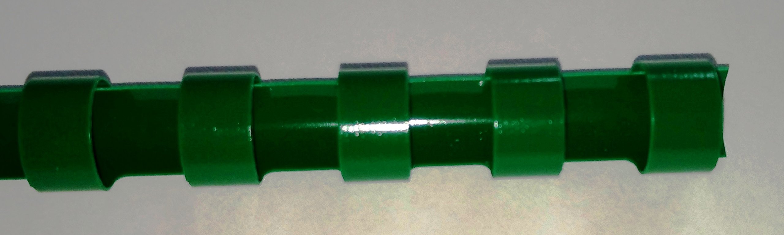 bind2go Green Plastic Binding Comb 21 Rings A4 (14mm)