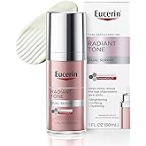 Eucerin Radiant Tone Dual Serum Dark Spot Corrector, Dark Spot Serum with Thiamidol and Hyaluronic Acid, Helps Visibly Reduce the Look of Persistent Dark Spots, 1 Fl Oz Bottle