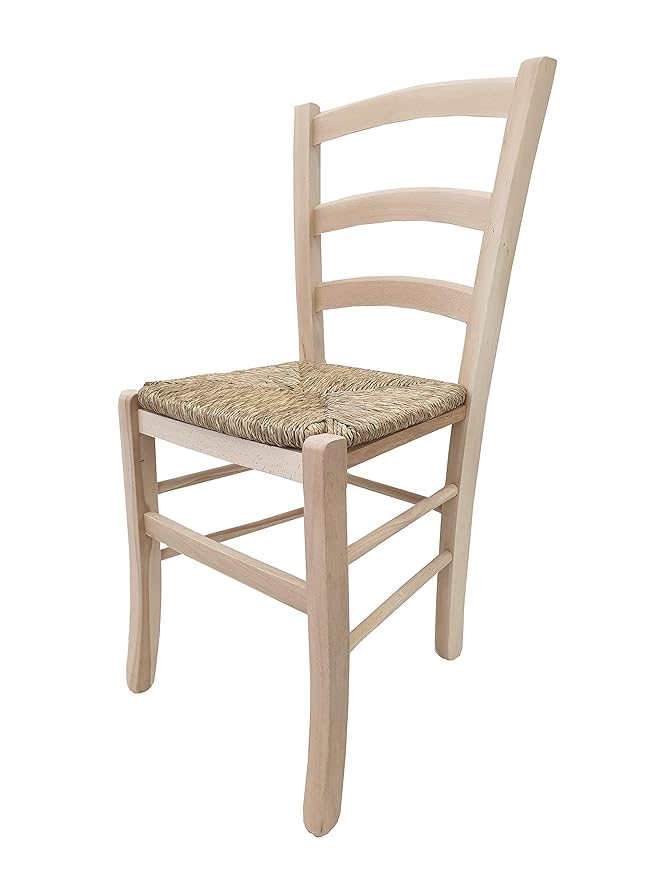 Totò Piccinni SEDIA PAESANA VENEZIA, legno di faggio, ALTISSIMA QUALITA