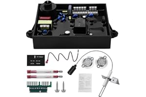 UHEGDRR 3 in 1 RV Water Heater Replacement Parts Kit Compatible with Atwood Dometic, 91365 RV Water Heater Control Circuit Board, 91447 Thermal Cut Off & Thermostat Kit, 93868 Spark Probe Igniter Electrode