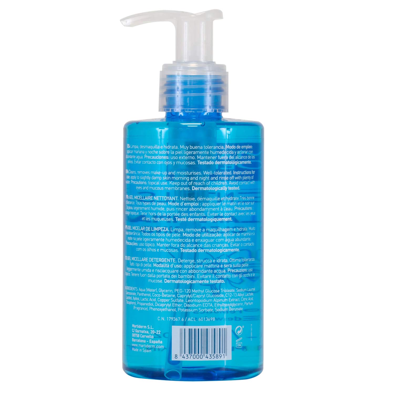 Martiderm Face Makeup Remover Oil 100 ml