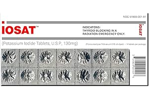 ANBEX IOSAT Potassium Iodide 14 Tablets