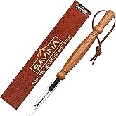 SAVINA Wooden Seam Ripper for Sewing, Stitch Remover Tool for Quilting | Hardwood handle with sharp tip for precise stitch removal, opening seams and removing unwanted threads in sewing &amp; quilting