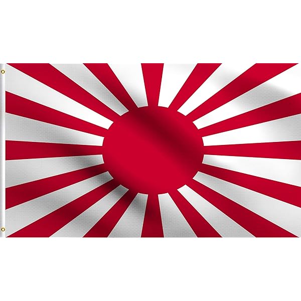 Amazon.com: Rising Sun Flag Japan Japanese T-Shirt T-Shirt