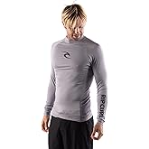 Rip Curl Mens Long Sleeve Rashguard - UPF 50+ Sun Protection Surf Shirt, Loose Fit Rash Vest