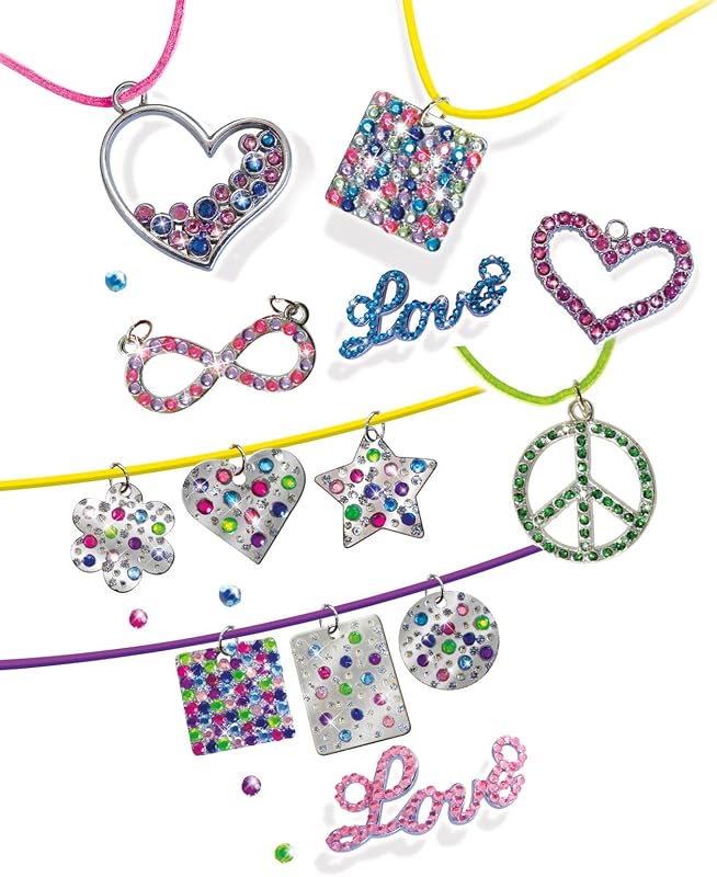 - Metal Joyería Artesanía Set por 8+ Años Niños, Multicolor