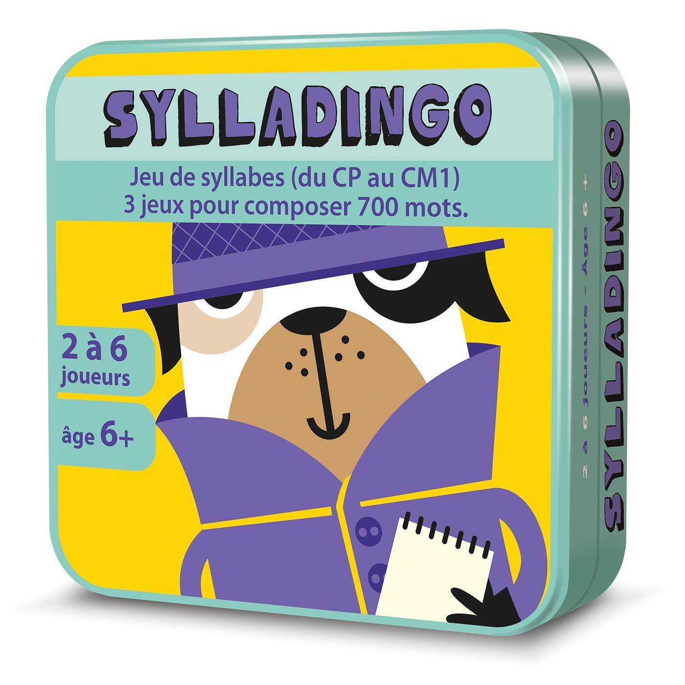 Asmodee Aritma Syllable CP/CM1 Educational Board Game for Ages 6 Years and Above 3 Games to Dial 700 Words - Develop and Mobilise Vocabulary - 2 to 6 Players - 15 Min - French Version