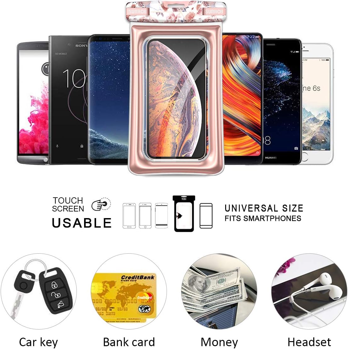 waterproof iphone xr pouch